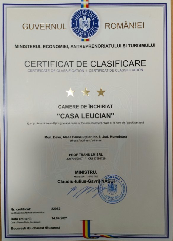 certificat 1